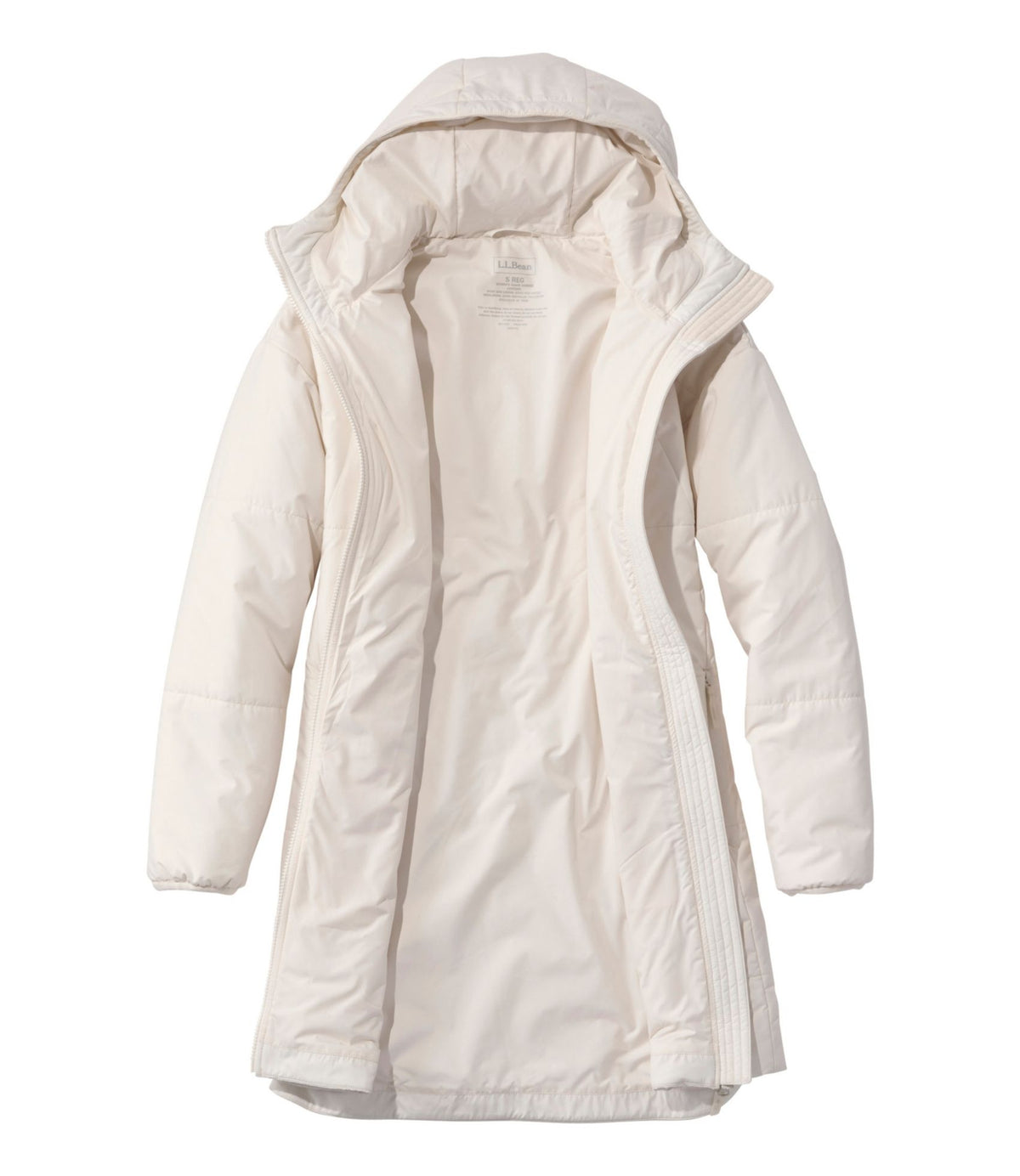L.L.Bean Women's Venture Puffer Coat Bone