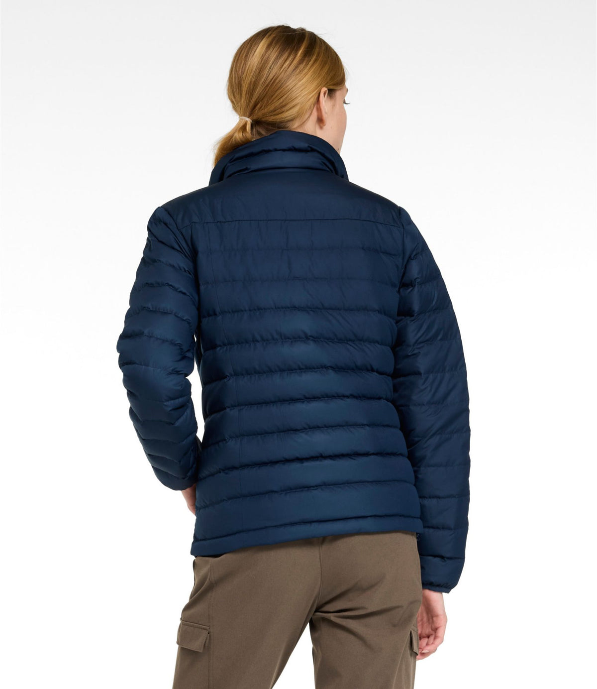 L.L.Bean Women's Access Down Puffer Nautical Navy