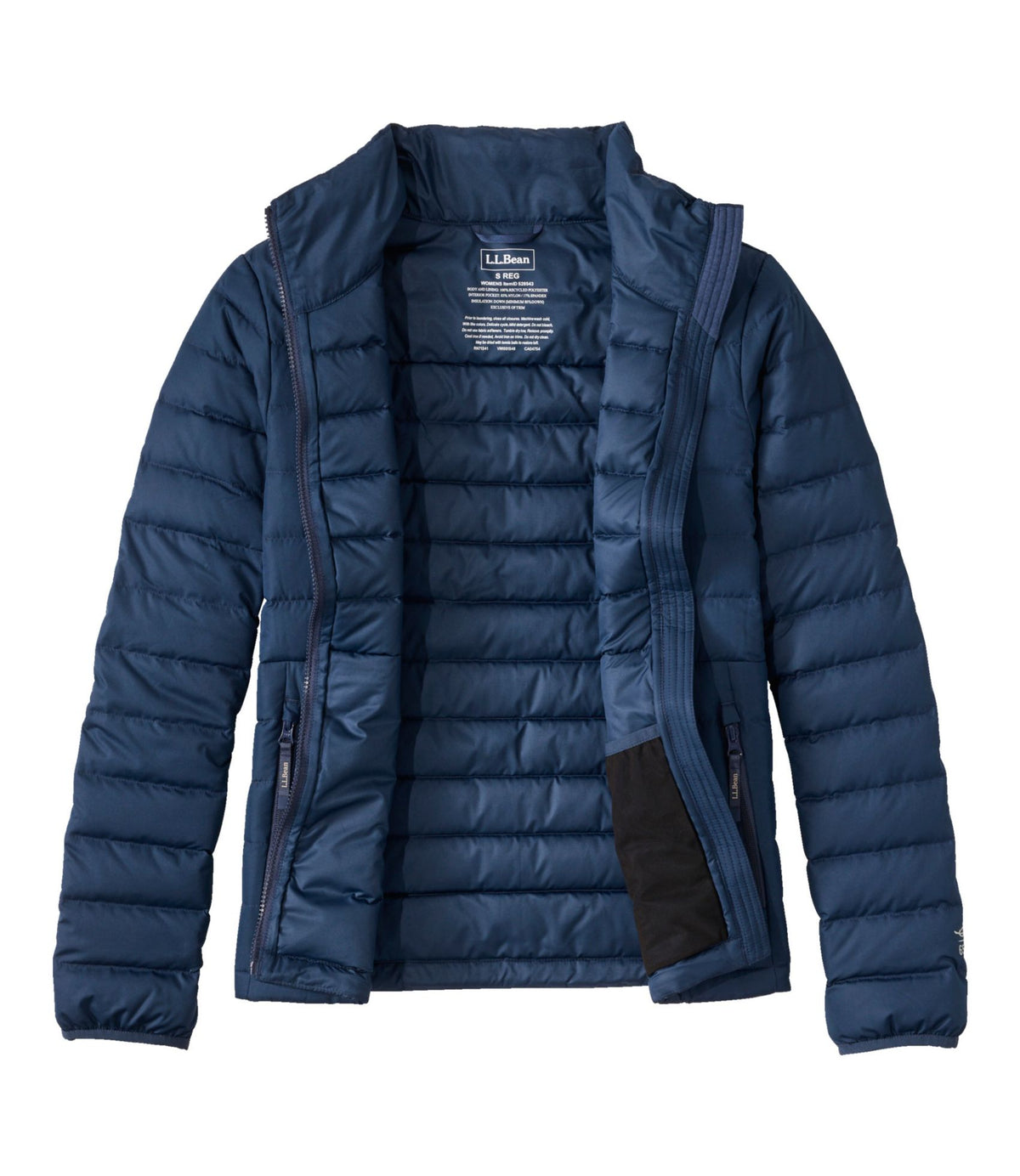 L.L.Bean Women's Access Down Puffer Nautical Navy