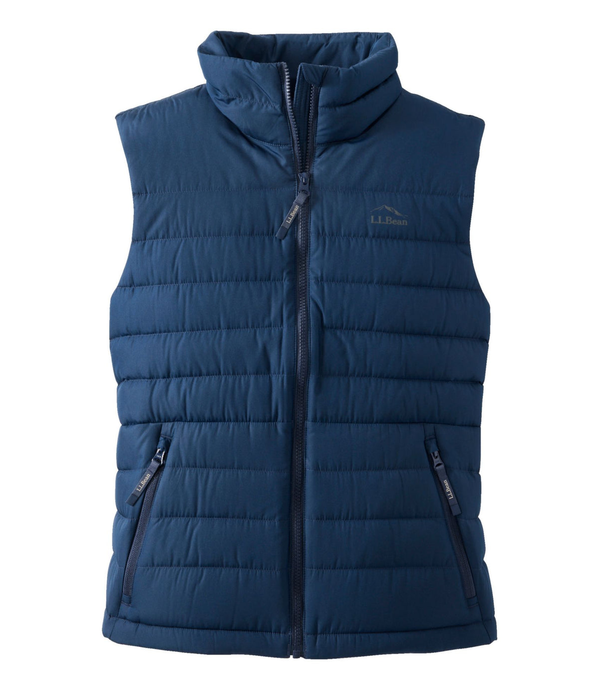 L.L.Bean Women's Access Down Vest Nautical Navy