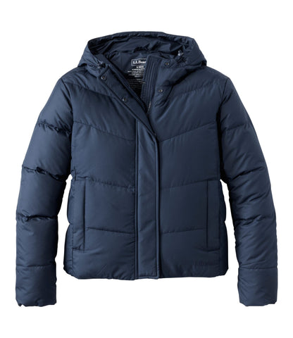 L.L.Bean Women's Popham Puffer Jacket Carbon Navy