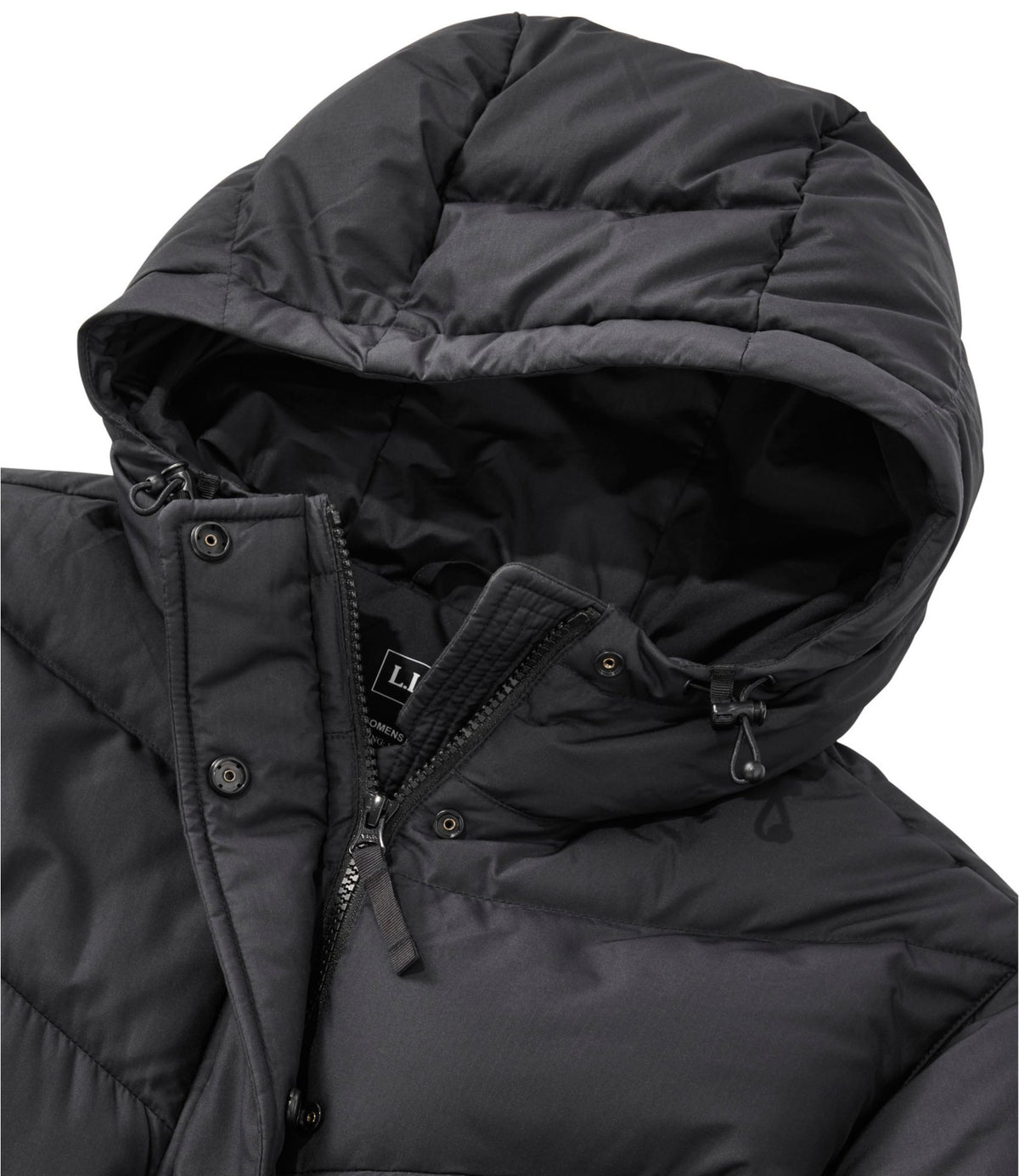 L.L.Bean Women's Popham Puffer Jacket Carbon Navy
