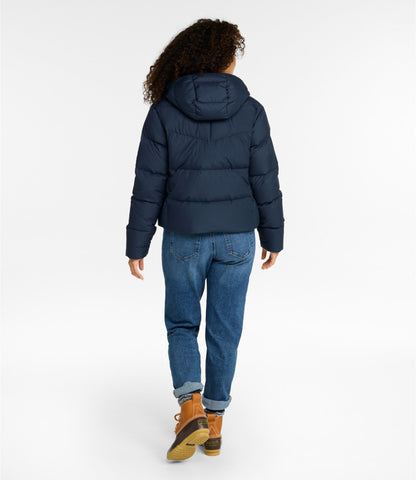 L.L.Bean Women's Popham Puffer Jacket Carbon Navy