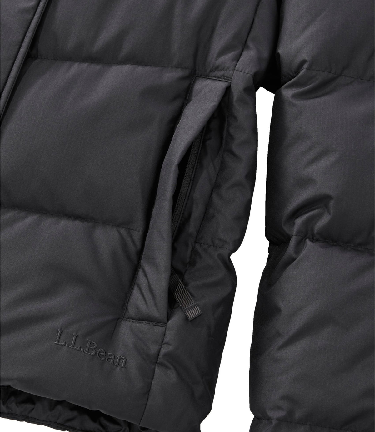 L.L.Bean Women's Popham Puffer Jacket Carbon Navy