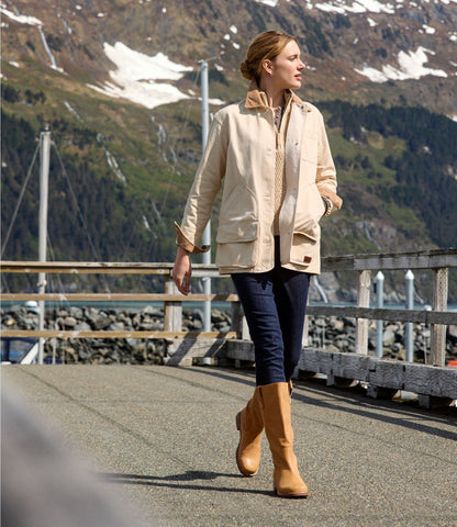 L.L.Bean Women's Lightweight Field Coat Dark Indigo