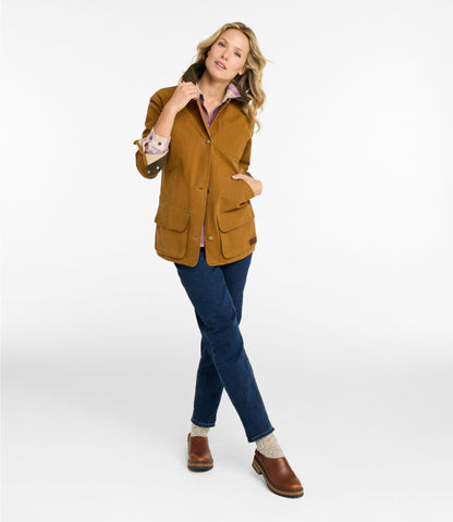 L.L.Bean Women's Lightweight Field Coat Dark Indigo