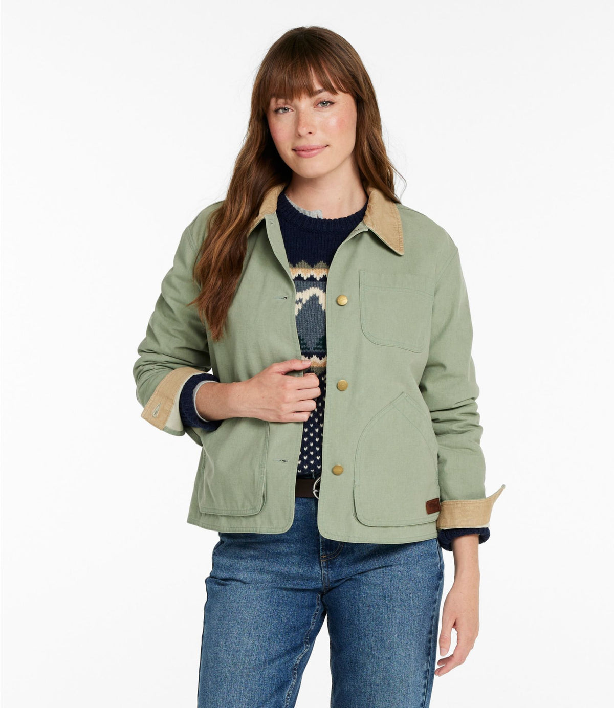 L.L.Bean Women's Lightweight Field Jacket Faded Sage