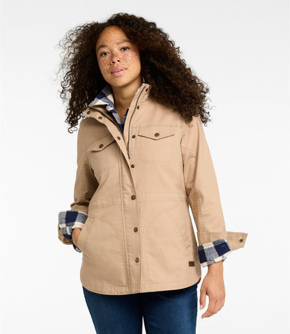 L.L.Bean Women's BeanFlex Utility Jacket Carbon Navy