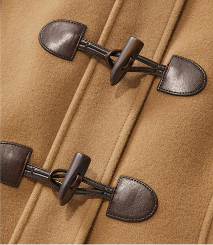L.L.Bean Women's Classic Lambswool Duffel Coat Camel