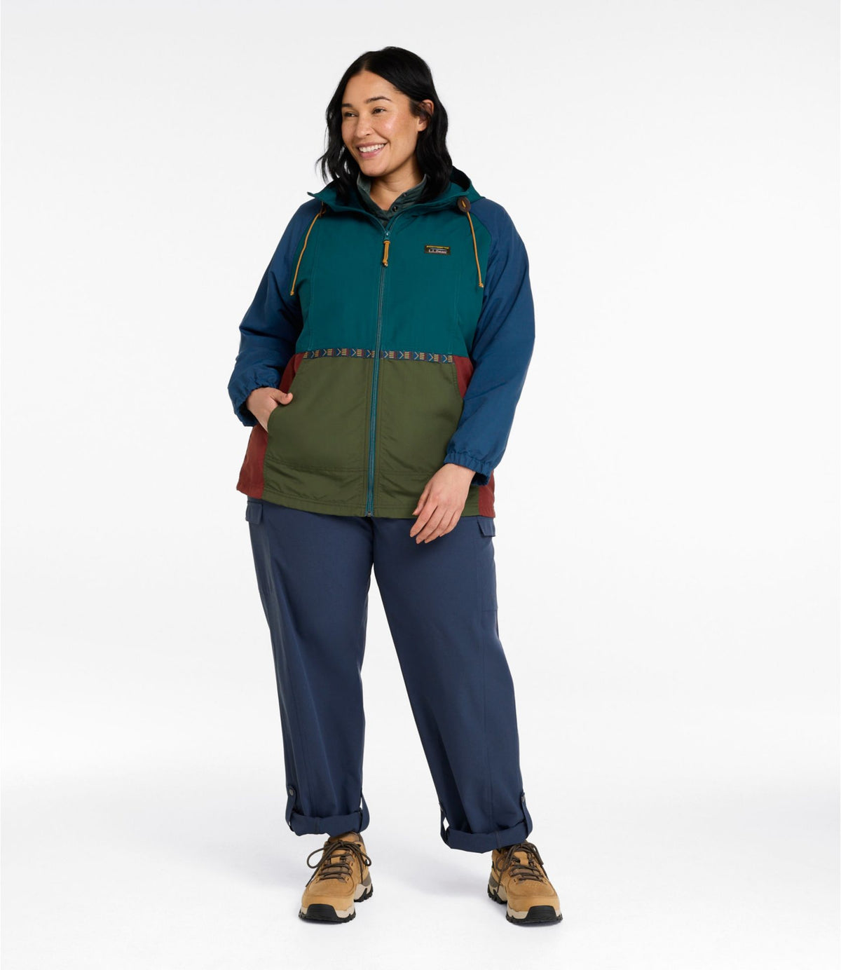 L.L.Bean Women's Mountain Classic Jacket, Multi-Color