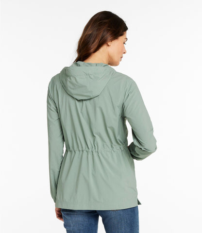 L.L.Bean Women's Light and Airy Anorak Faded Sage