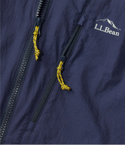 L.L.Bean Women's Stowaway Windbreaker Iron Blue/Foggy Blue