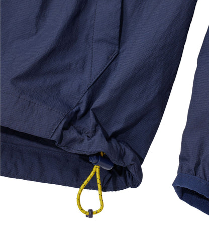 L.L.Bean Women's Stowaway Windbreaker Iron Blue/Foggy Blue
