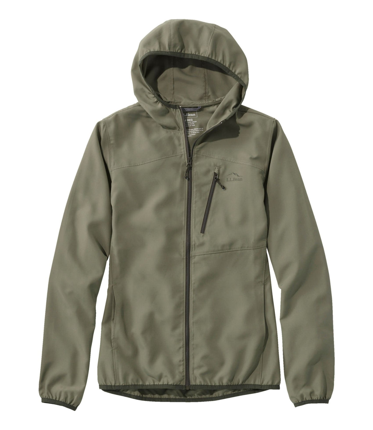 L.L.Bean Women's No Fly Zone Jacket Olive Gray