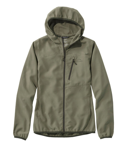 L.L.Bean Women's No Fly Zone Jacket Olive Gray