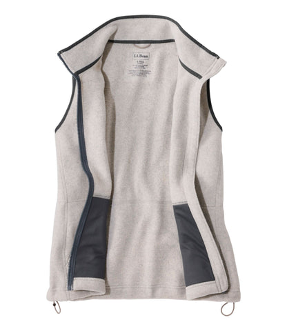 L.L.Bean Women's Mountain Classic Fleece Vest Clay Heather