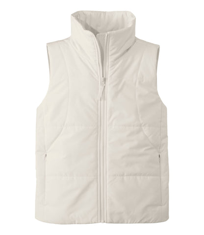 L.L.Bean Women's Venture Puffer Vest Bone