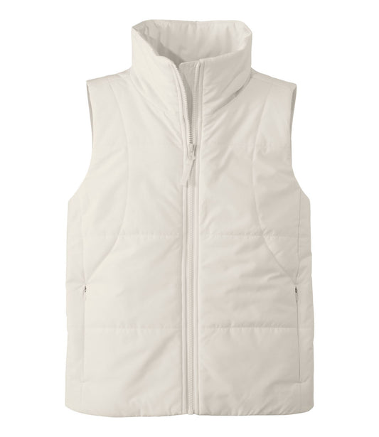 L.L.Bean Women's Venture Puffer Vest Bone