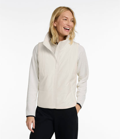 L.L.Bean Women's Venture Puffer Vest Bone