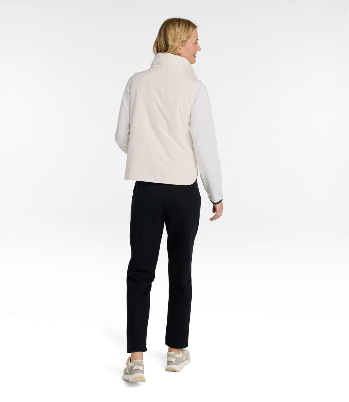 L.L.Bean Women's Venture Puffer Vest Bone