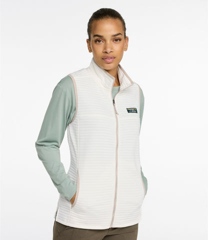 L.L.Bean Women's Airlight Vest Bone Heather