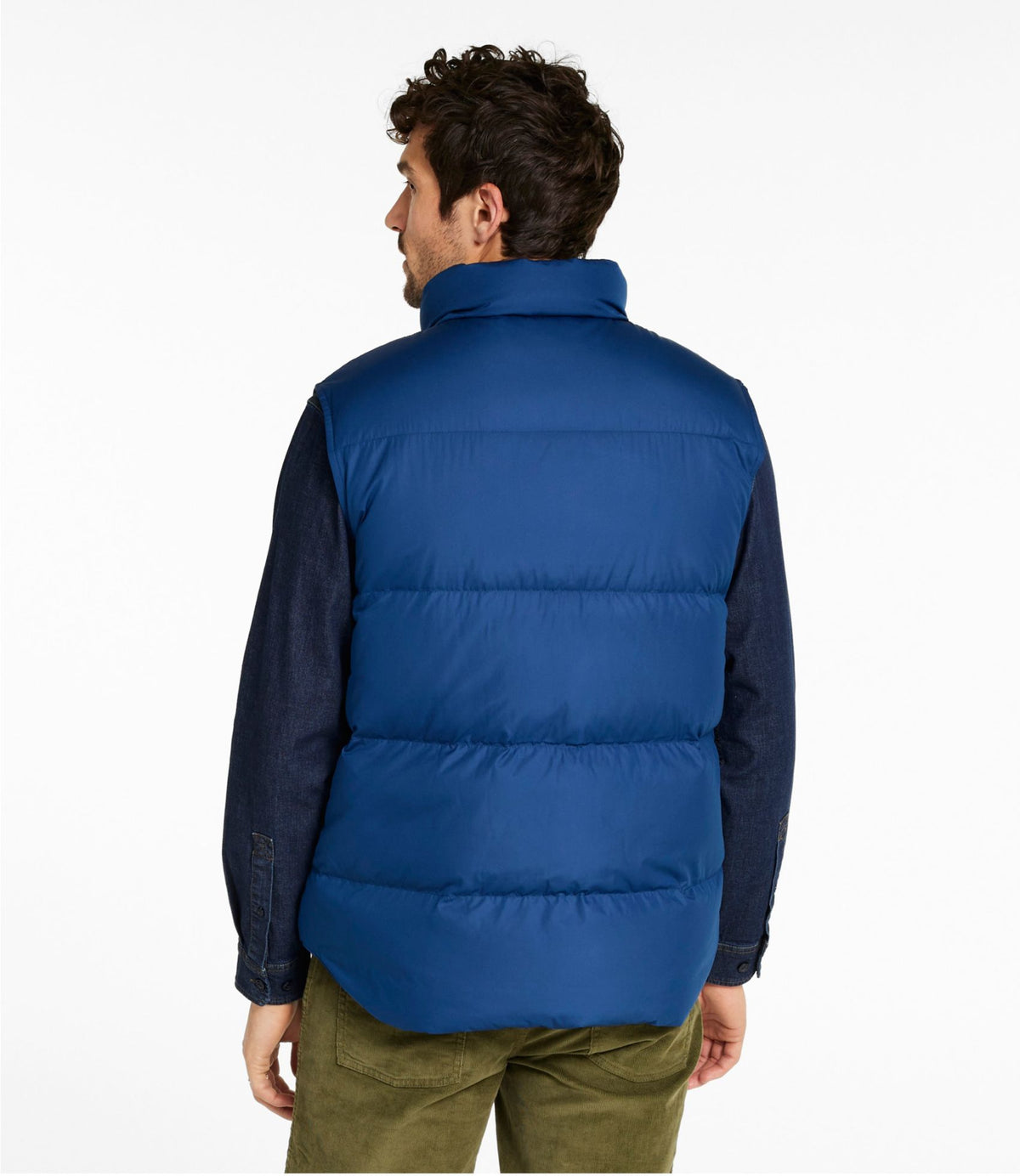 L.L.Bean Adults' Bean's Trail Model Down Vest '82 Collegiate Blue