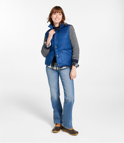 L.L.Bean Adults' Bean's Trail Model Down Vest '82 Collegiate Blue