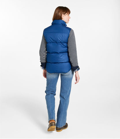 L.L.Bean Adults' Bean's Trail Model Down Vest '82 Collegiate Blue