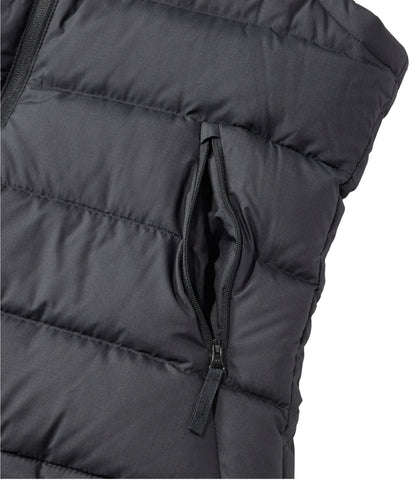 L.L.Bean Women's Mountain Classic Hooded Down Vest Shore/Sandstone