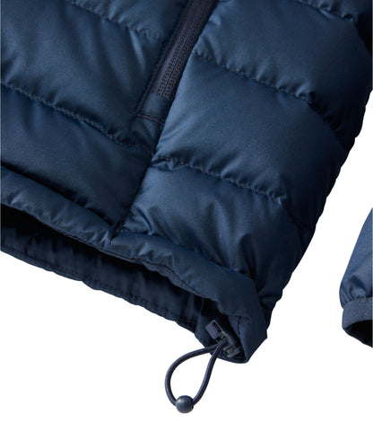 L.L.Bean Men's Access Down Hooded Puffer Nautical Navy