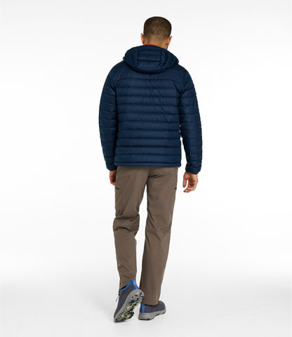 L.L.Bean Men's Access Down Hooded Puffer Nautical Navy