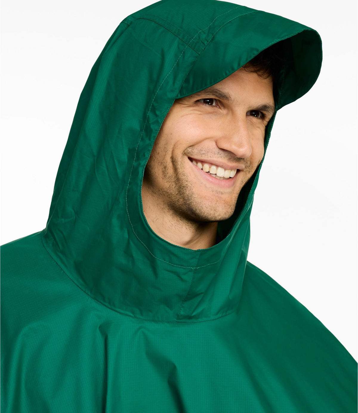 L.L.Bean Adults' Trail Model Rain Poncho Bright Yellow