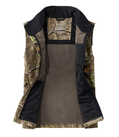 L.L.Bean Men's Hunter's Pathfinder Soft Shell Vest, Camo Mossy Oak Country Roots
