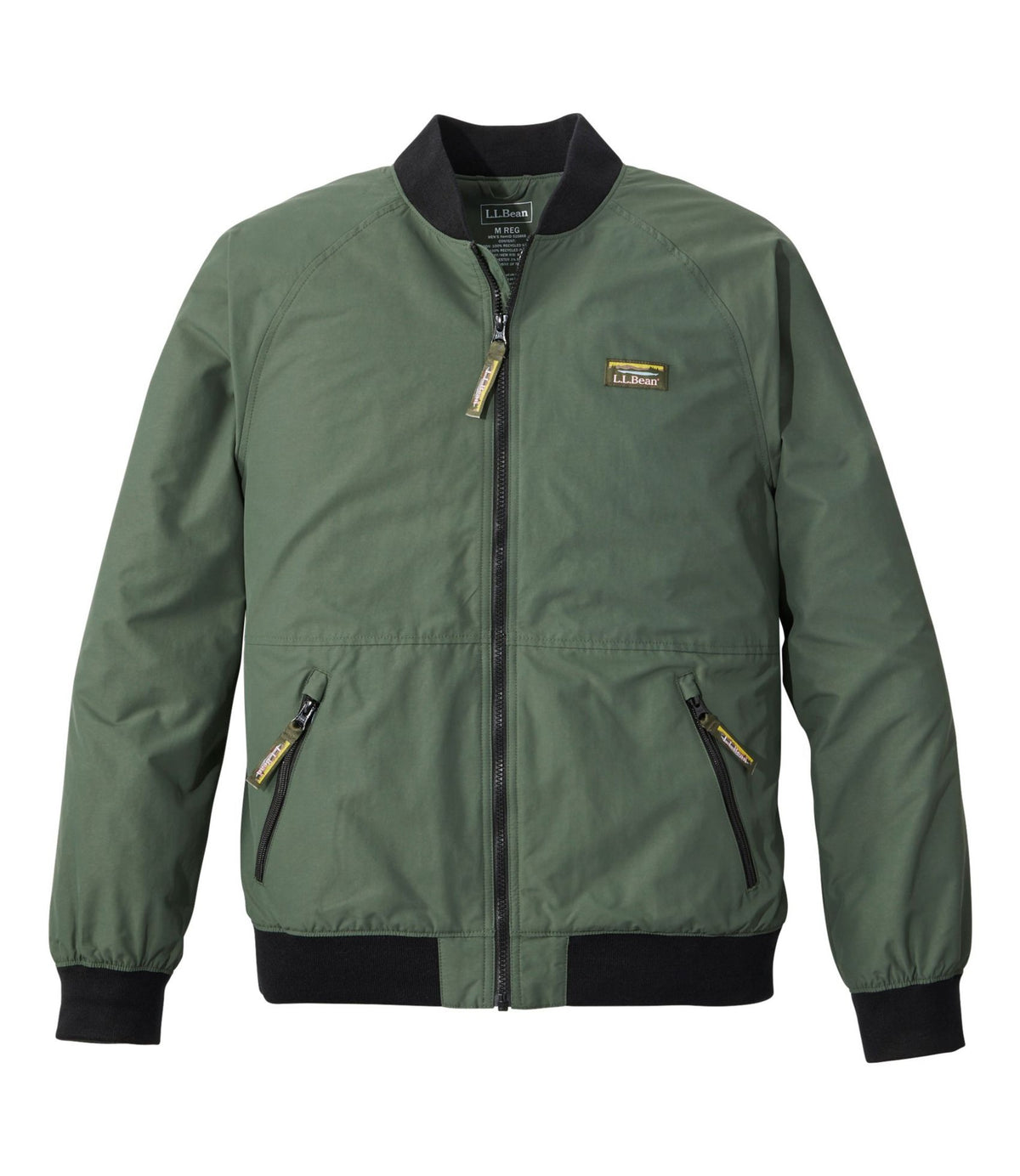L.L.Bean Men's 3-Season Bomber Jacket Thyme