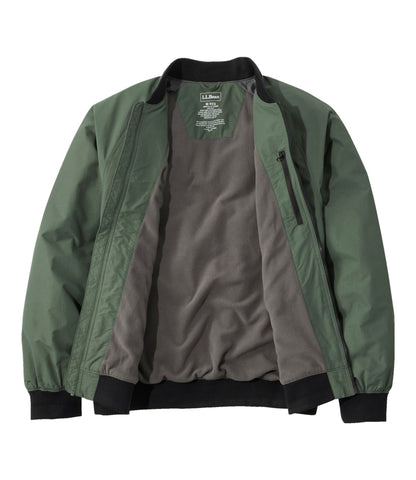 L.L.Bean Men's 3-Season Bomber Jacket Thyme