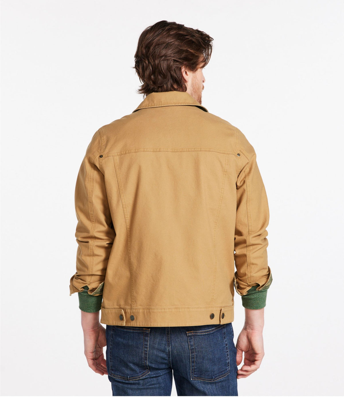L.L.Bean Men's BeanFlex Utility Trucker Jacket Deep Loden