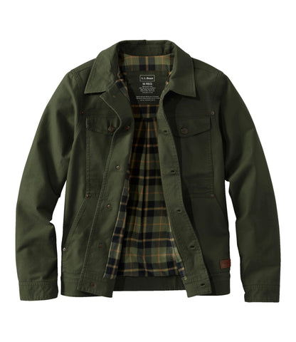 L.L.Bean Men's BeanFlex Utility Trucker Jacket Deep Loden
