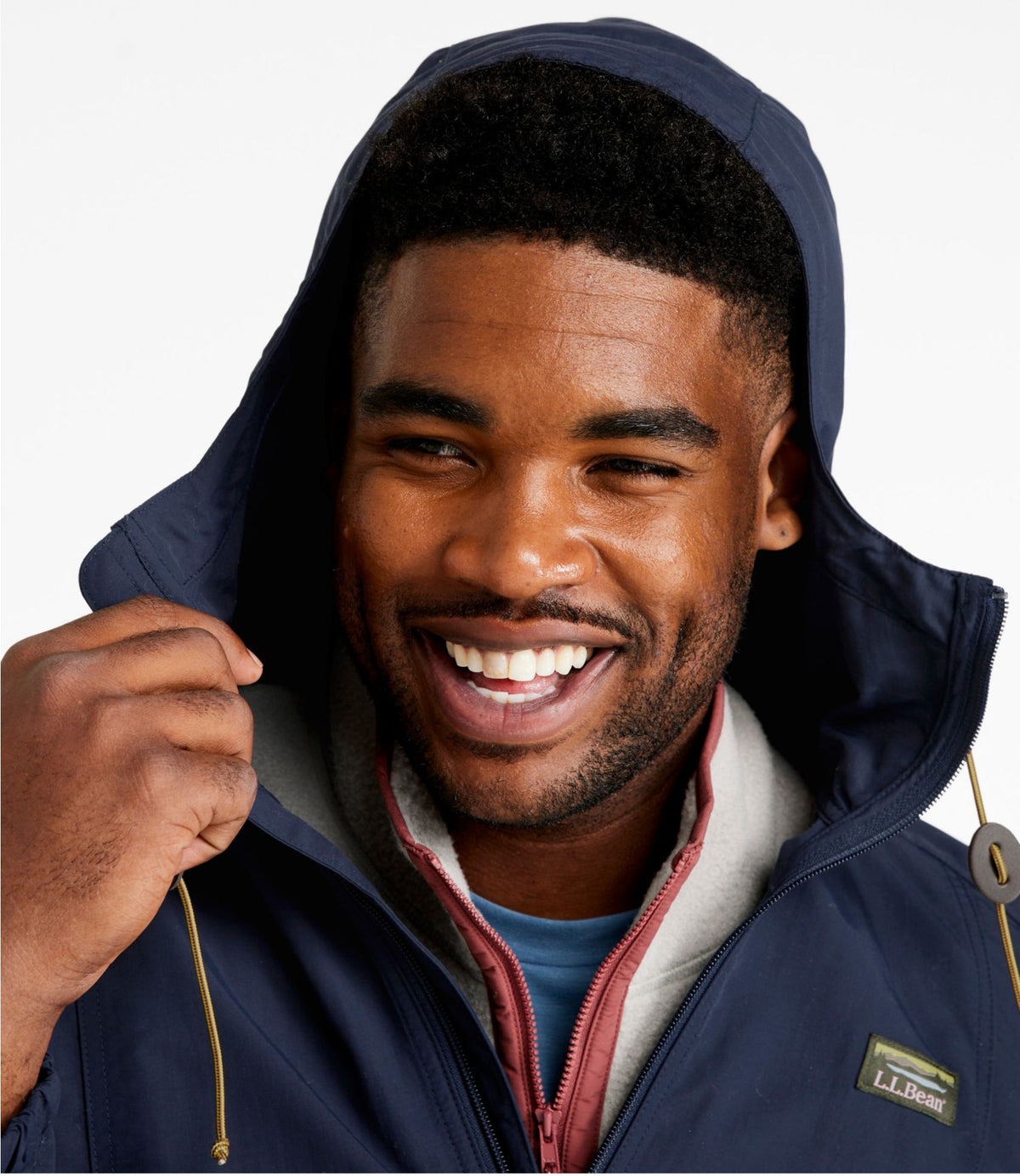 L.L.Bean Men's Mountain Classic Full-Zip Jacket Nautical Navy