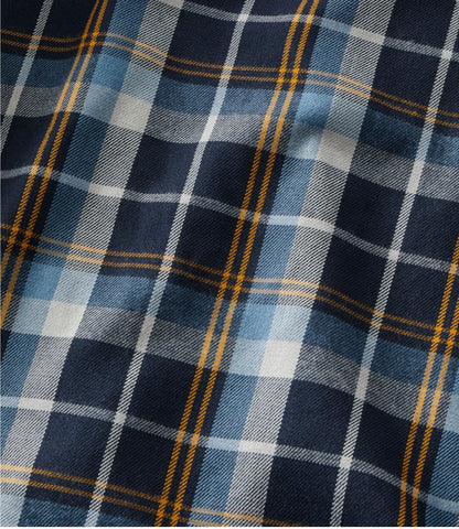 L.L.Bean Men's Warm-Up Jacket, Flannel-Lined Carbon Navy