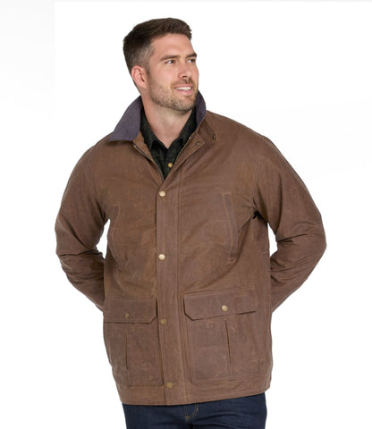 L.L.Bean Men's Double L Waxed-Cotton Upland Coat Loden