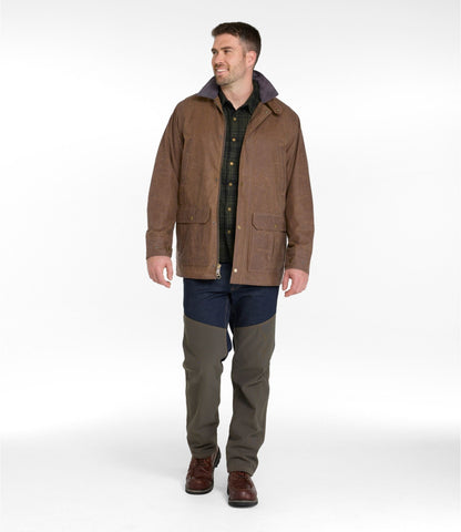 L.L.Bean Men's Double L Waxed-Cotton Upland Coat Loden