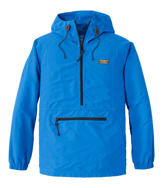 L.L.Bean Men's Mountain Classic Anorak Deep Glacier Blue