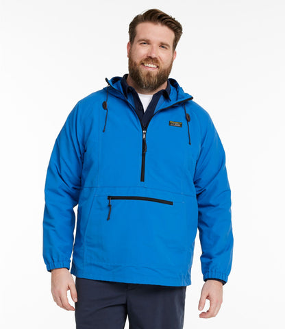 L.L.Bean Men's Mountain Classic Anorak Deep Glacier Blue