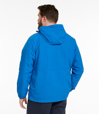 L.L.Bean Men's Mountain Classic Anorak Deep Glacier Blue