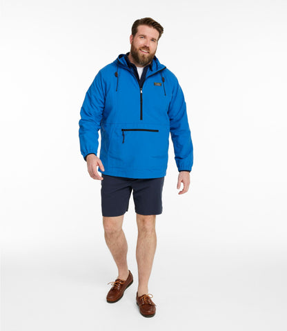 L.L.Bean Men's Mountain Classic Anorak Deep Glacier Blue