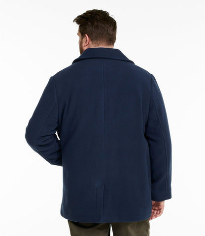 L.L.Bean Authentic wool pea coat Charcoal Heather