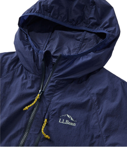 L.L.Bean Men's Stowaway Windbreaker Iron