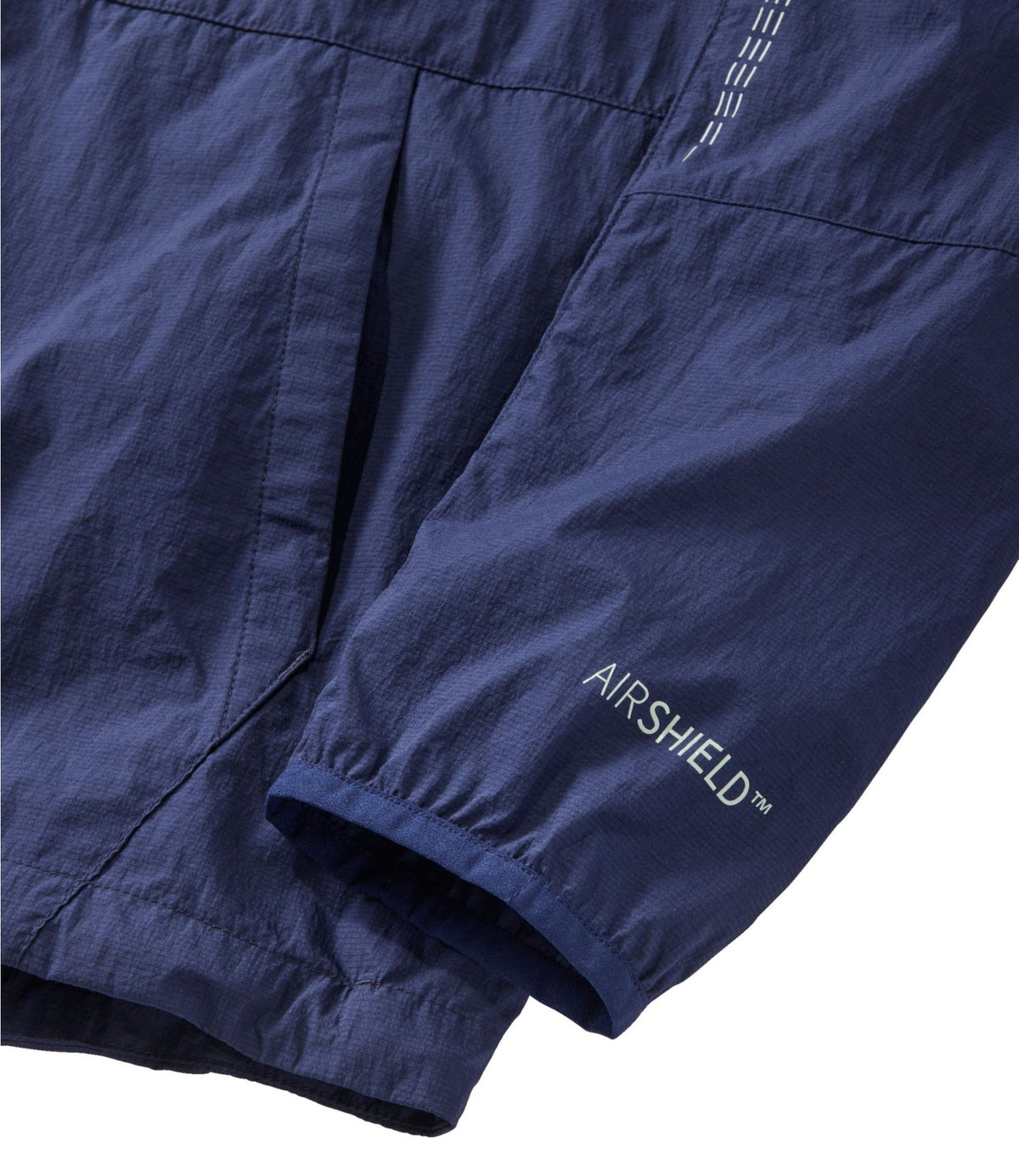 L.L.Bean Men's Stowaway Windbreaker Iron