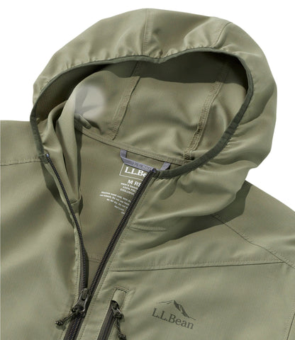 L.L.Bean Men's No Fly Zone Jacket Olive Gray