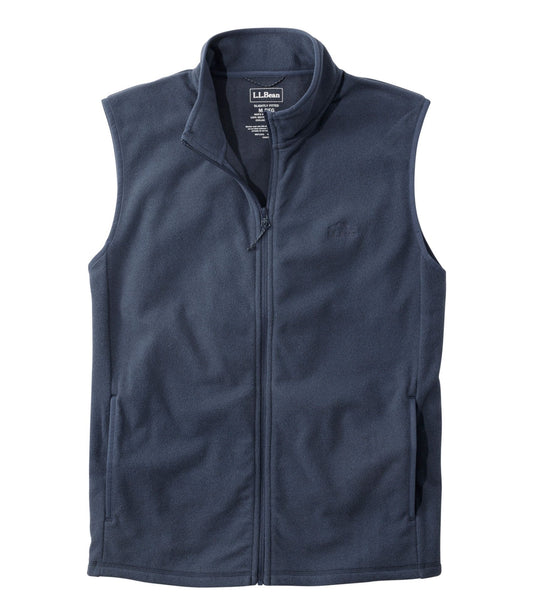 L.L.Bean Men's All Season Access Fleece Vest Carbon Navy